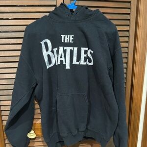 The Beatles Black Hoodie Size Medium, Used but good condition.